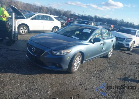 2014 Mazda Mazda6 I Sport from USA, damaged, VIN JM1GJ1U51E1101458